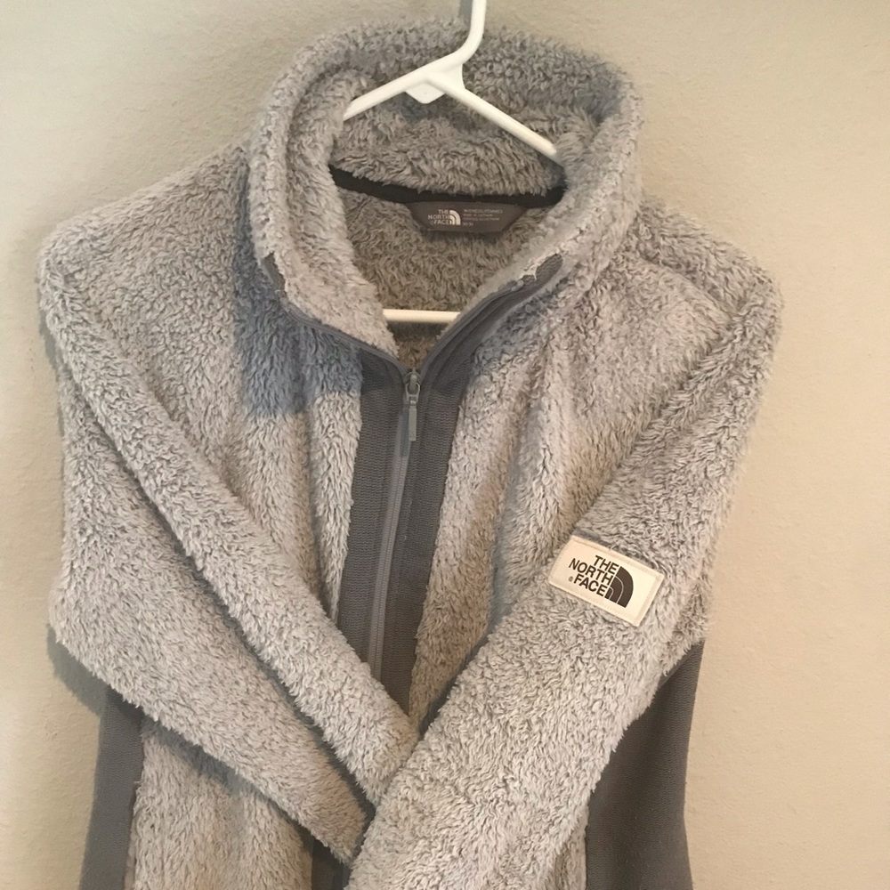 The North Face zip up jacket